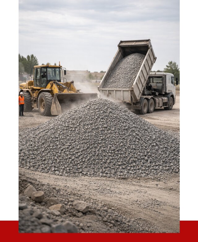 Купить щебень с доставкой в Геленджике от 2599 руб. | ПРОНЕРУДГлн