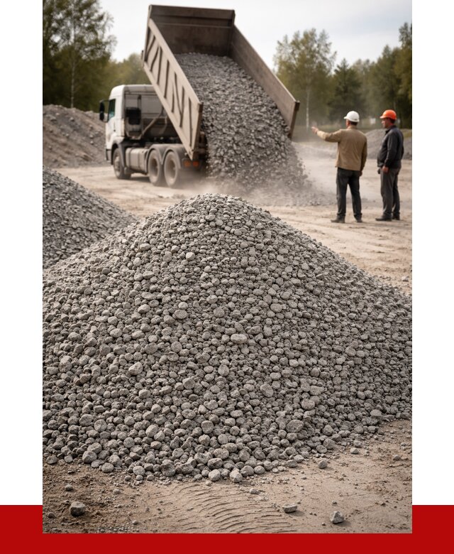 Гранитный щебень фракция 0-5 в Геленджике от 3014 руб ПРОНЕРУДГлн