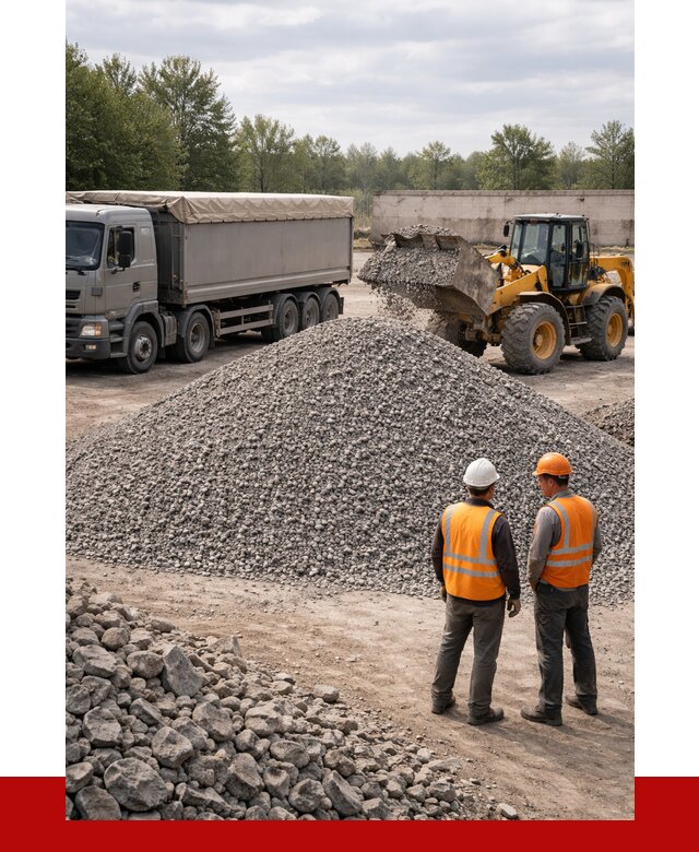 Гранитный щебень фракция 5-20 в Геленджике от 4365 руб | ПРОНЕРУДГлн