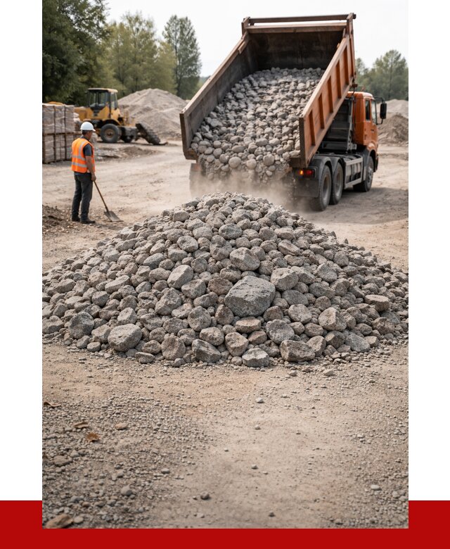 Гранитный щебень фракция 70-150 в Геленджике от 1715 | ПРОНЕРУДГлн