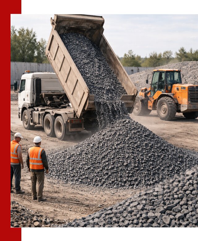 Доставка и продажа щебня габбро-диабаза в Геленджике