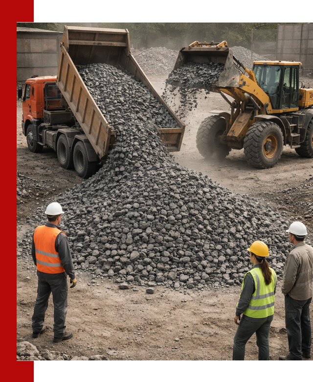 Щебень габбро-диабаз фракция 40–70 доставка в Геленджике