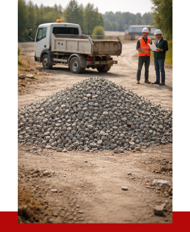 Гравийный щебень фракция 20-40 в Геленджике от 1247 р. | ПРОНЕРУДГлн