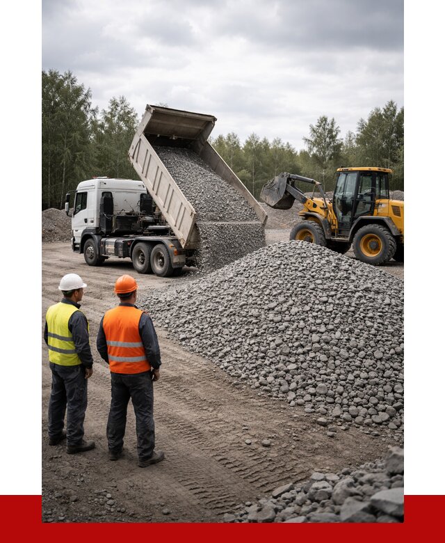 Гравийный щебень фракция 40-70 в Геленджике от 9874р | ПРОНЕРУДГлн