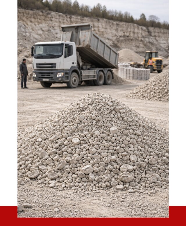 Известняковый щебень фракция 5-20 в Геленджике, 4365 р. ПРОНЕРУДГлн