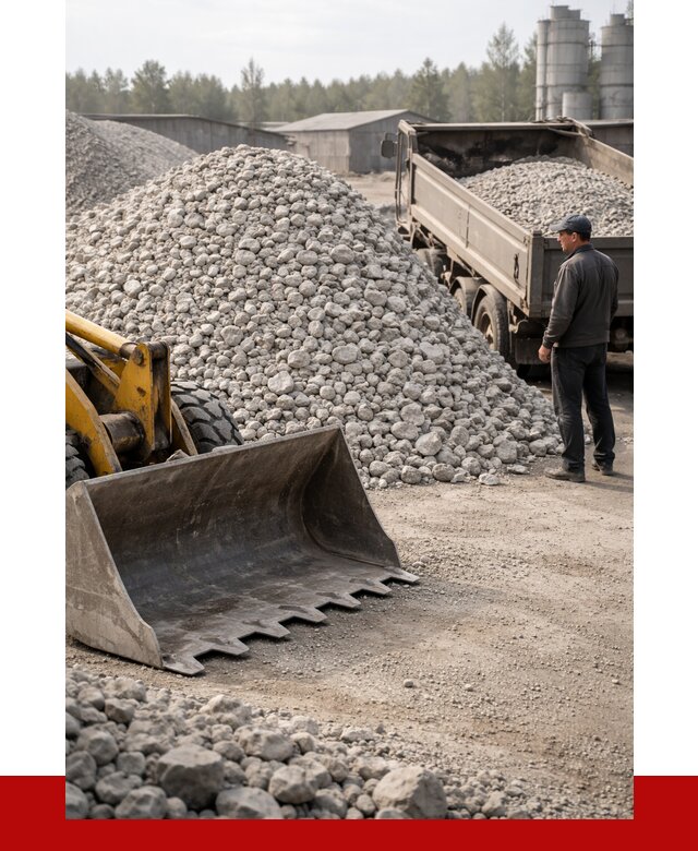 Известняковый щебень фракция 40-70 в Геленджике от 4365 р. | ПРОНЕРУДГлн