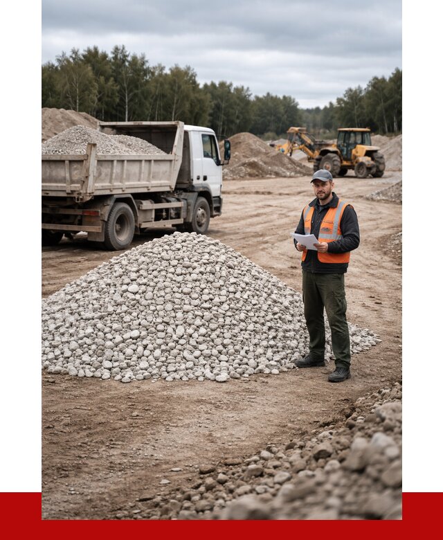 Доломитовый щебень в Геленджике купить от 2287 р., ПРОНЕРУДГлн