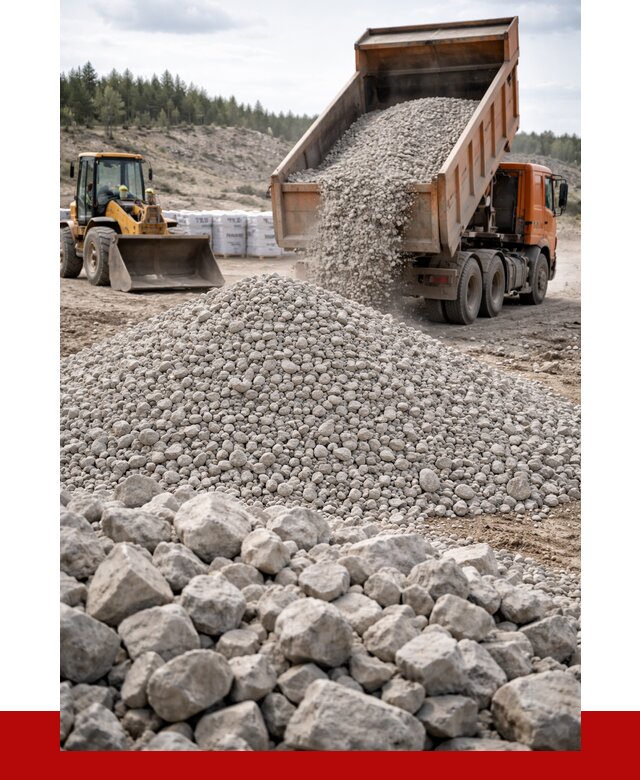 Доломитовый щебень фр. 20-40 в Геленджике от 4365 р. | ПРОНЕРУДГлн