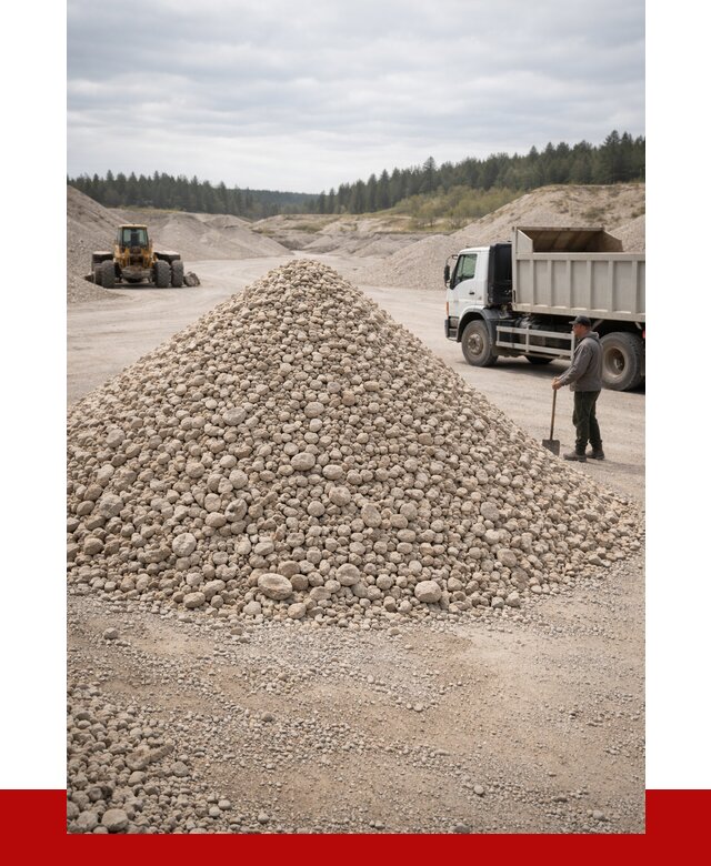 Доломитовый щебень фракция 40-70 в Геленджике от 2910 | ПРОНЕРУДГлн