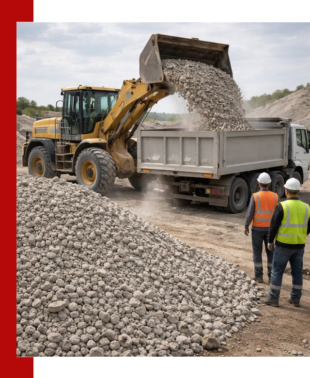 Доломитовый щебень фракция 40–71 доставка и продажа в Геленджике