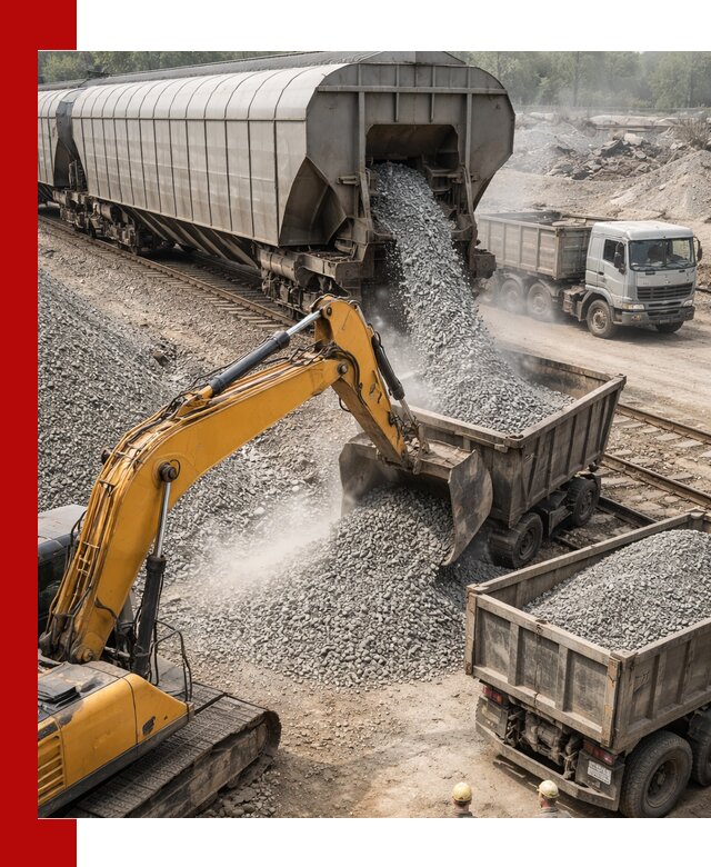 Доставка железнодорожного щебня в Геленджике крупными партиями быстрого отгруза