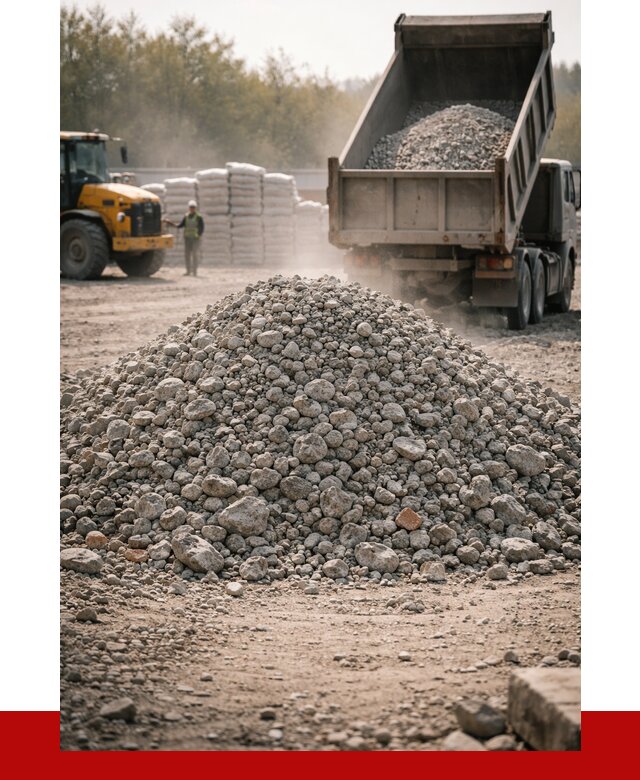 Вторичный щебень фракция 70-150 в Геленджике от 1455 р. | ПРОНЕРУДГлн