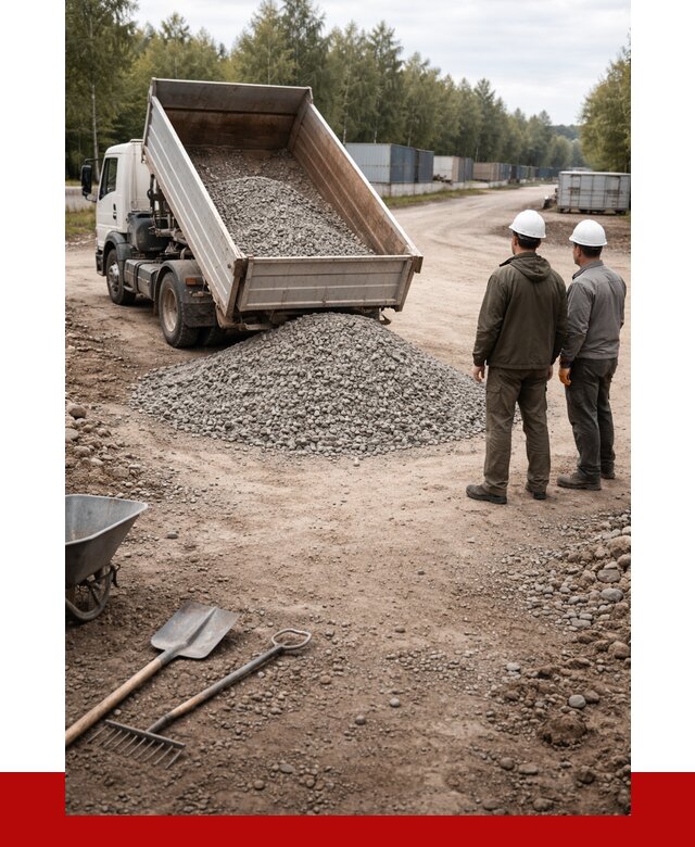 Бетонный щебень фракция 5-20 в Геленджике от 3326 р., ПРОНЕРУДГлн