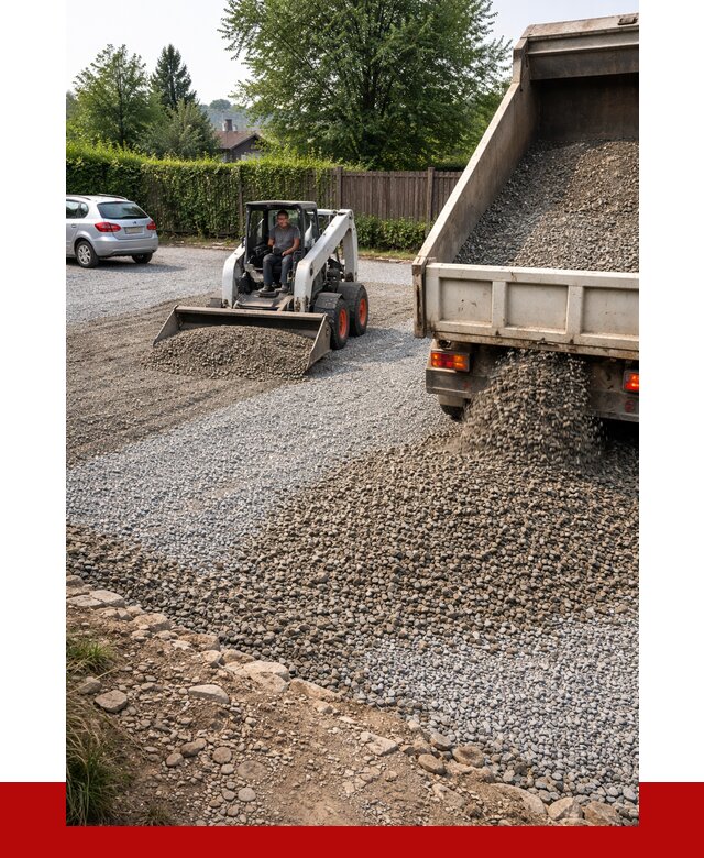 Щебень для парковки в Геленджике с доставкой от 1247 р.| ПРОНЕРУДГлн