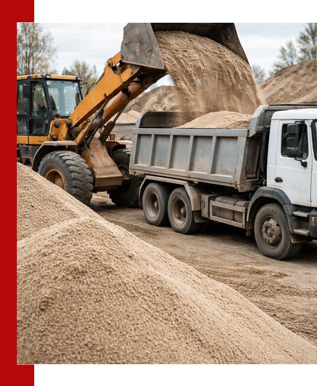 Доставка сеяного песка в Геленджике оптом и в розницу