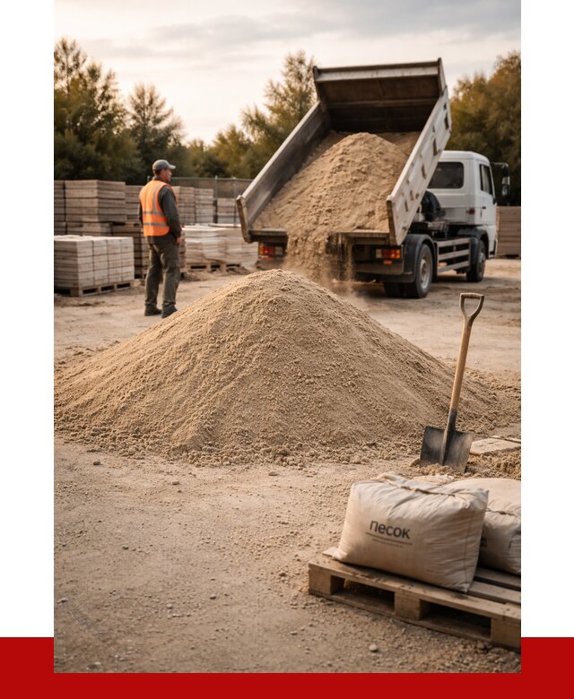 Купить сухой песок в Геленджике с доставкой от 2495 р. | ПРОНЕРУДГлн