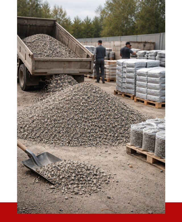 Гравий фракция 5-20 в Геленджике купить от 2391 р. ПРОНЕРУДГлн