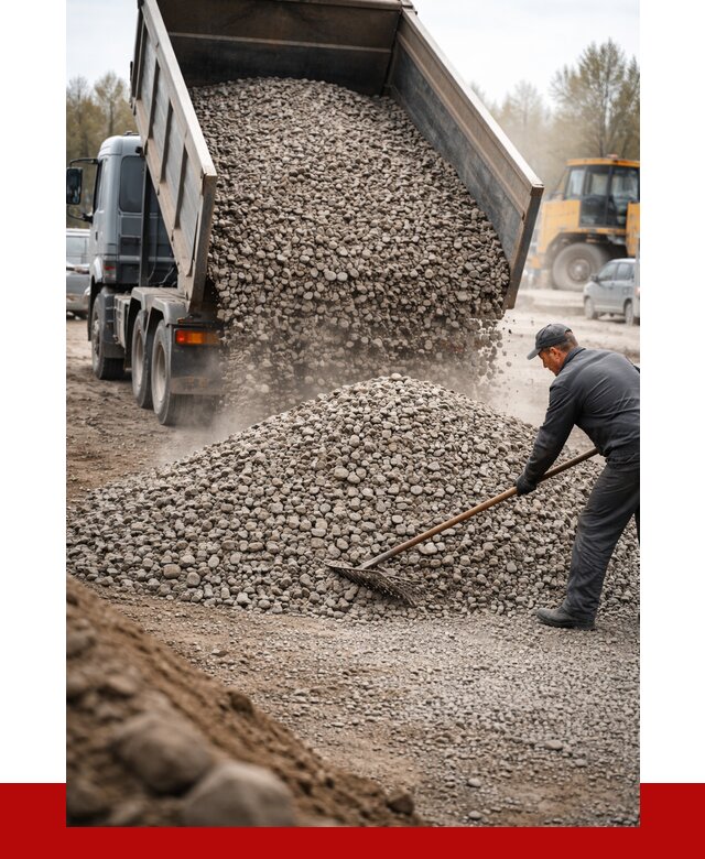 Гравий фракция 20-40 в Геленджике от 2599 р. доставка | ПРОНЕРУДГлн