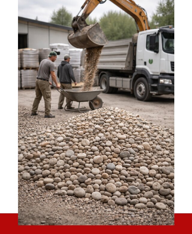 Галька декоративная в Геленджике от 3326 р. за куб | ПРОНЕРУДГлн