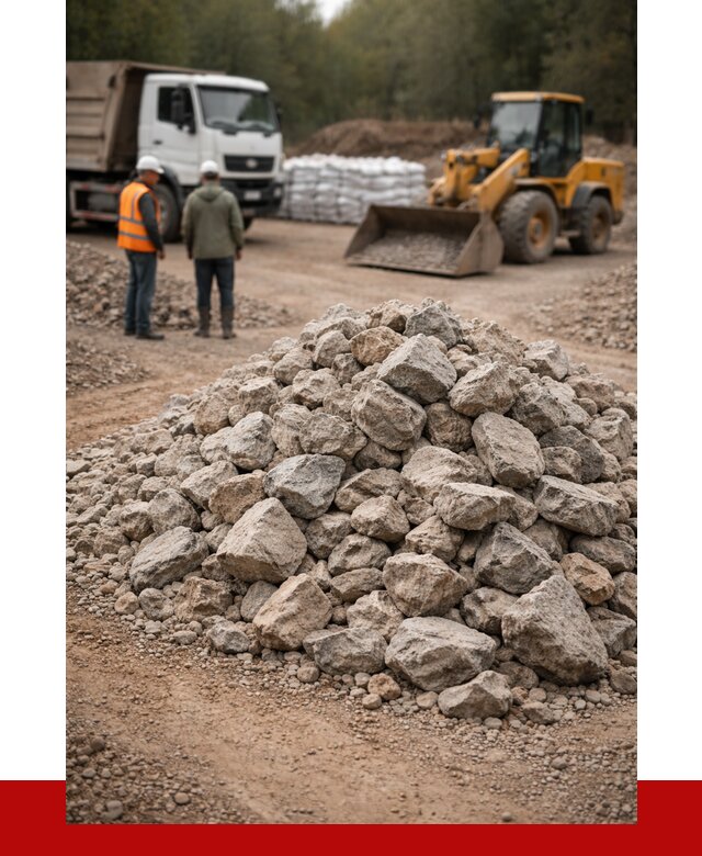 Купить бутовый камень с доставкой в Геленджике от 2391 р. | ПРОНЕРУДГлн