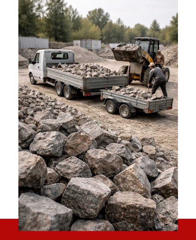 Купить бутовый камень гранитный в Геленджике от 2910 р. | ПРОНЕРУДГлн