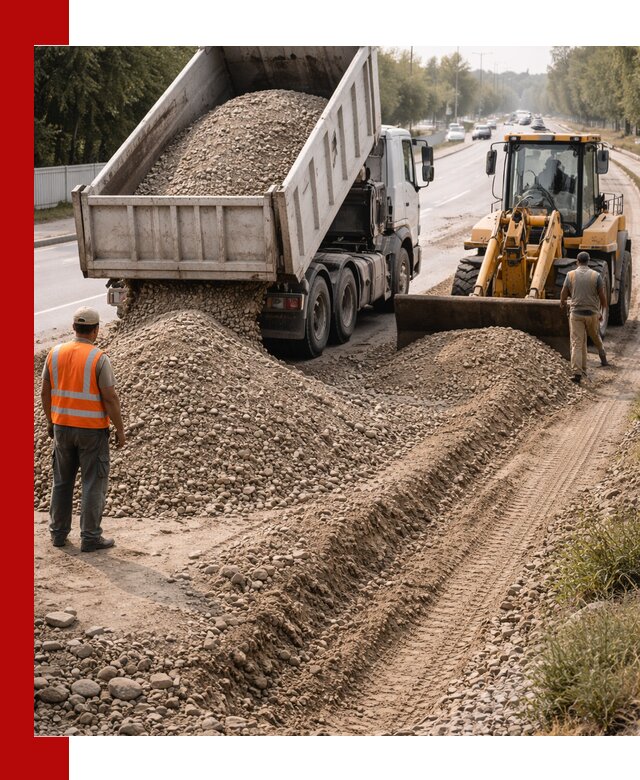 Опгс для устройства дорог и подсыпки в Геленджике