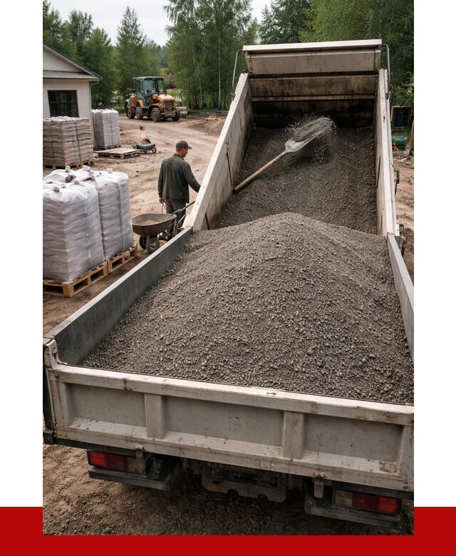 ЩПС с доставкой в Геленджике от 2183 р. за куб | ПРОНЕРУДГлн