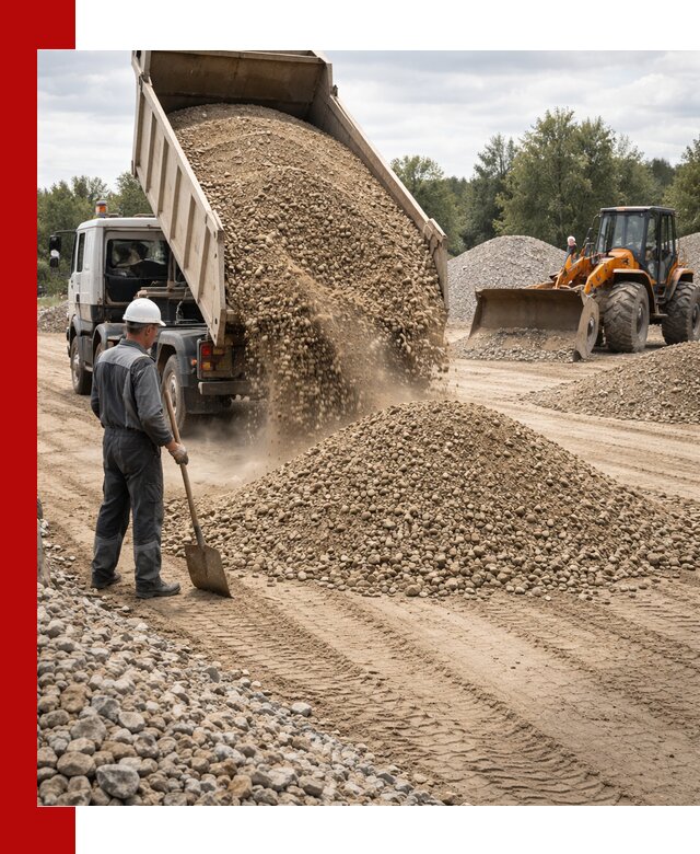 Доставка щпс С3 в Геленджике самосвалами и бортовыми грузовиками