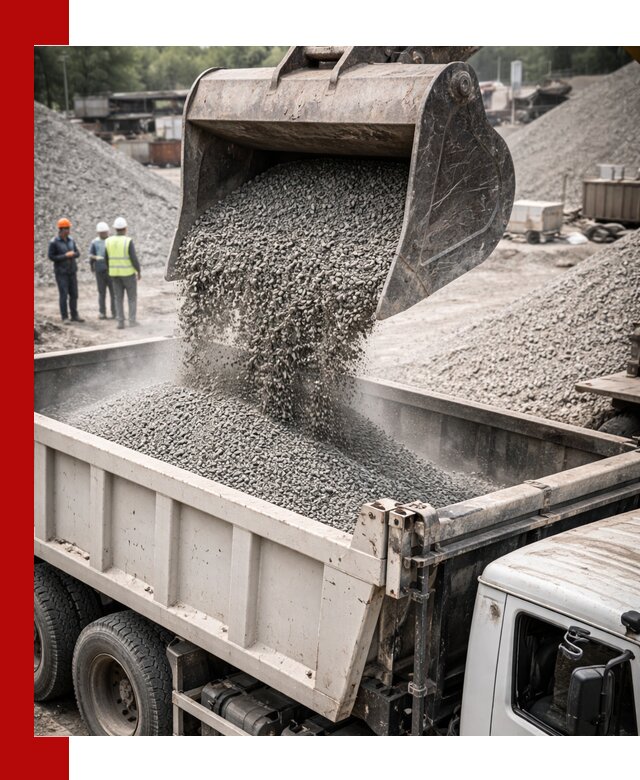 Отсев и крошка для строительства и дорожных работ в Геленджике