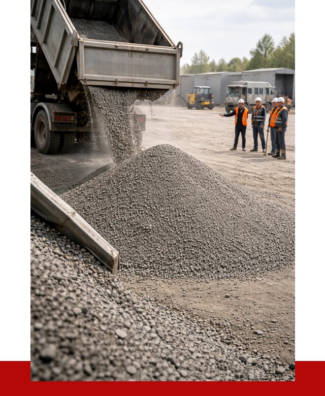 Гравийный отсев 0-5 в Геленджике от 1247 р. с доставкой | ПРОНЕРУДГлн