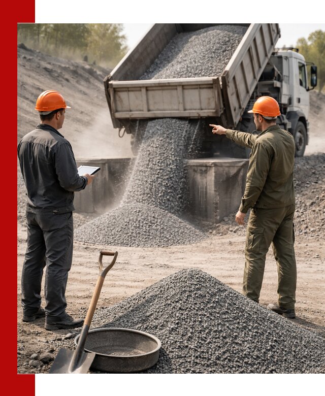 Гранитная крошка фракция 2-5 доставка в Геленджике