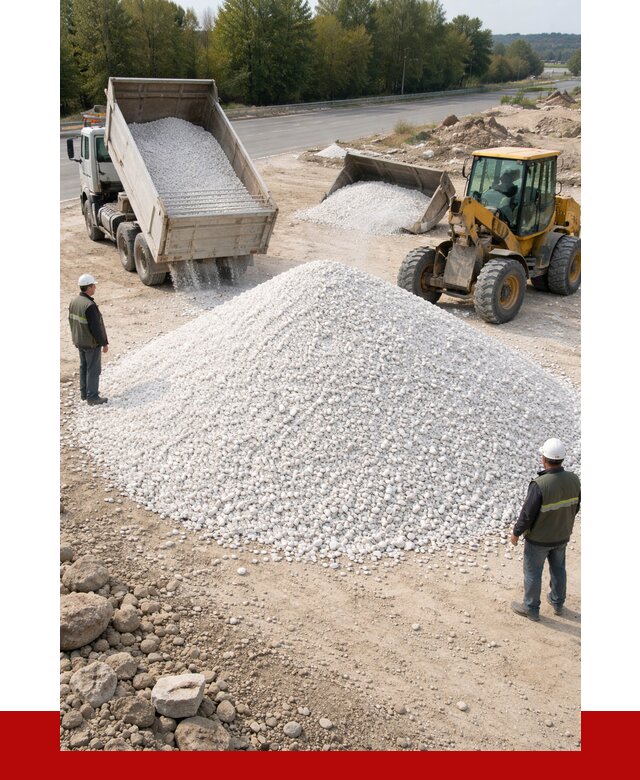 Белая мраморная крошка в Геленджике от 4365 р. с доставкой | ПРОНЕРУДГлн