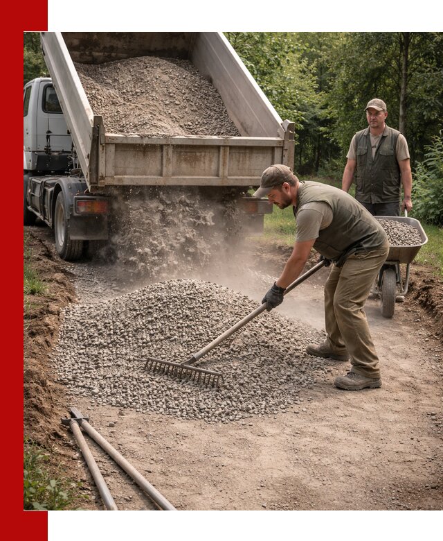 Каменная крошка для дорожек с доставкой в Геленджике