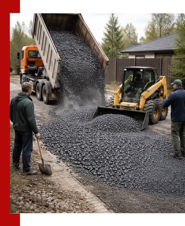 Крошка габбро с доставкой в Геленджике для строительных работ