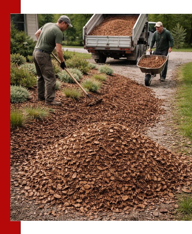 Крошка для мульчирования с доставкой в Геленджике