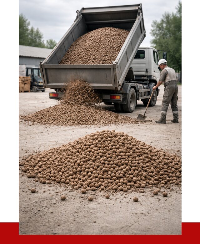 Керамзит с доставкой в Геленджике от 4365 р. за м3 | ПРОНЕРУДГлн