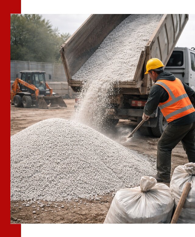 Доставка перлита вспученного в Геленджике оптом и в розницу