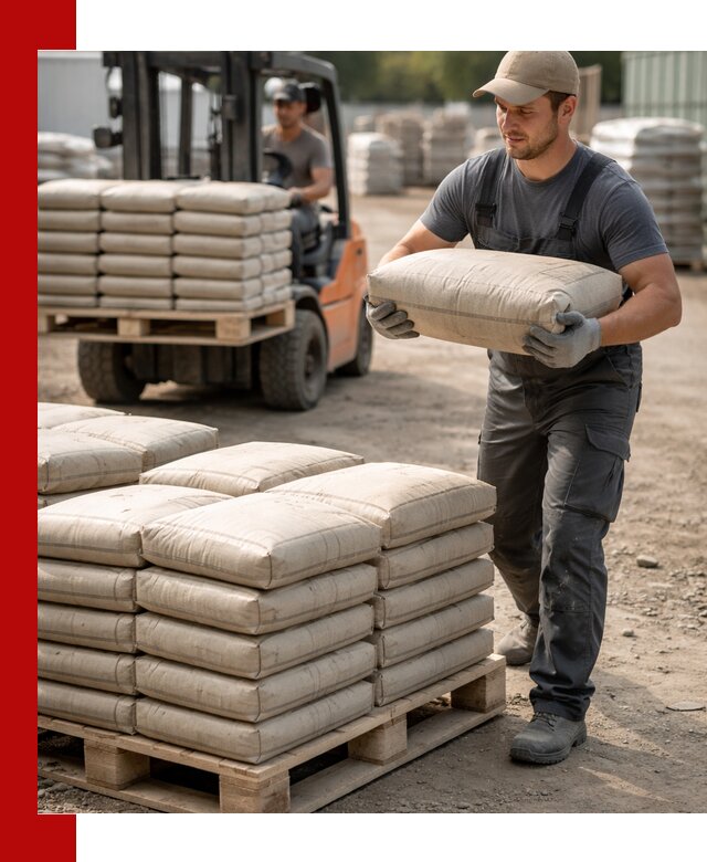 Доставка цемента в мешках оптом и в розницу в Геленджике