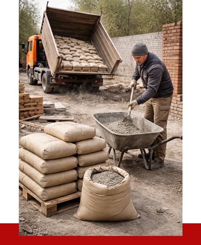 Купить сухую смесь для кладки в Геленджике от 1247 р. | ПРОНЕРУДГлн