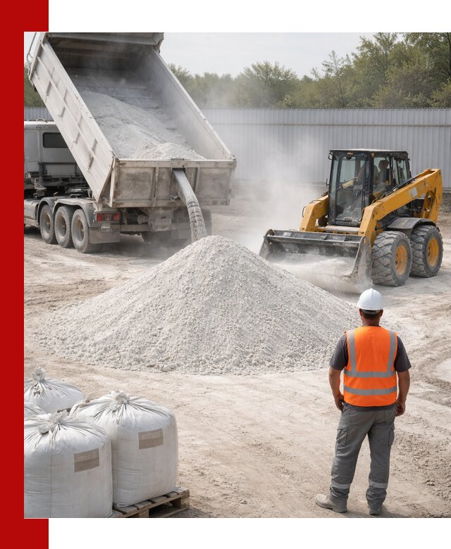 Доставка и продажа известняковой муки в Геленджике