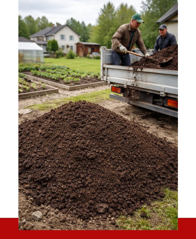 Плодородный грунт в Геленджике с доставкой от 4365 р. | ПРОНЕРУДГлн