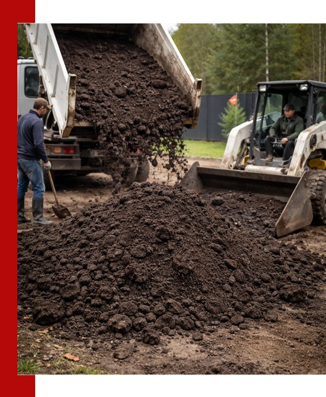 Плодородный грунт с доставкой в Геленджике для садов и огородов