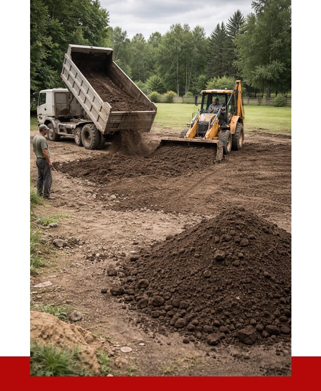 Грунт для выравнивания участка в Геленджике от 1247 р. | ПРОНЕРУДГлн