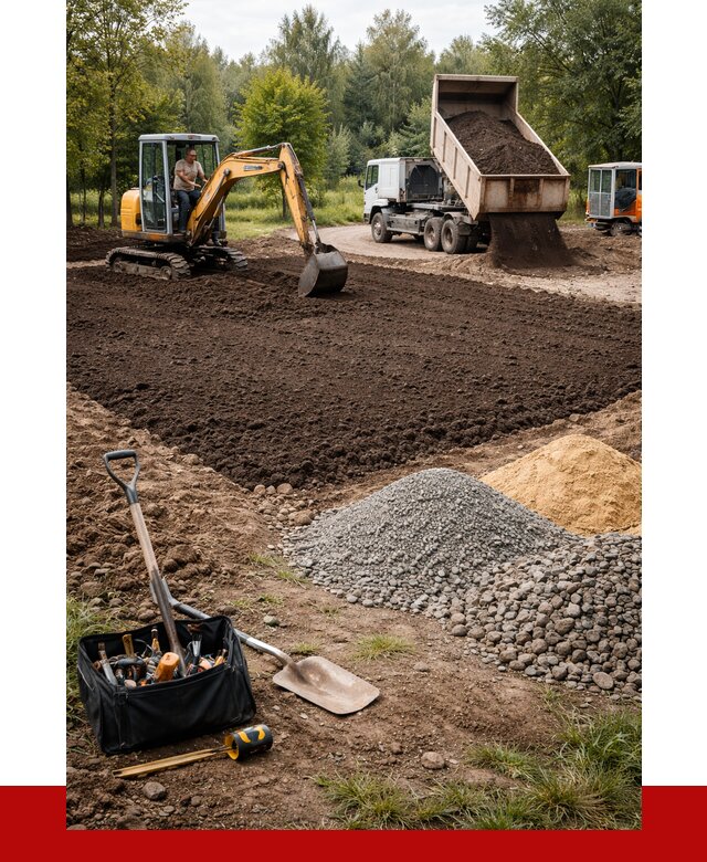 Купить грунт для отсыпки участка в Геленджике от 2599 р. | ПРОНЕРУДГлн