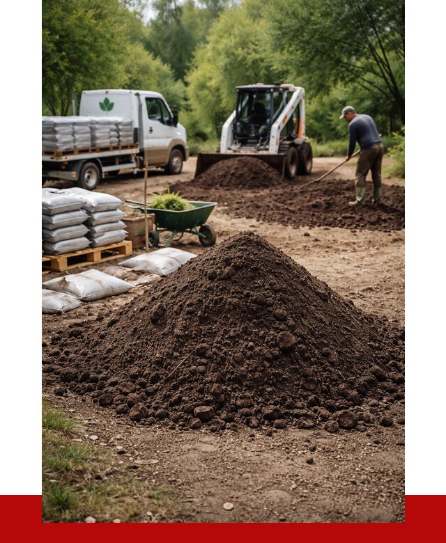 Грунт для озеленения с доставкой в Геленджике от 1871 р. | ПРОНЕРУДГлн