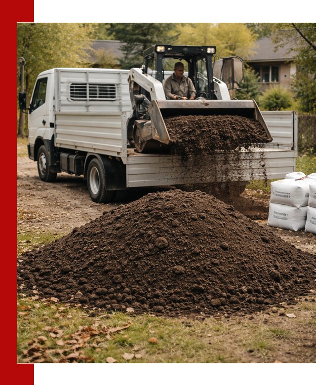 Доставка садовой земли в больших объёмах в Геленджике