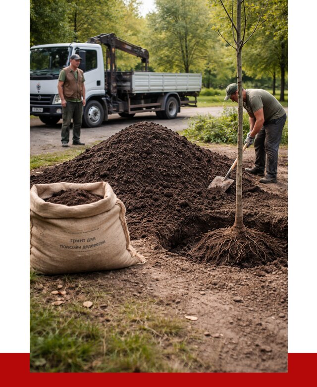 Грунт для посадки деревьев в Геленджике от 1247 р. | ПРОНЕРУДГлн