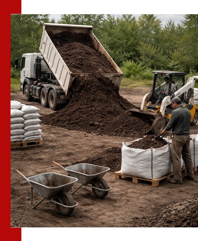 Доставка и продажа торфогрунта в Геленджике оптом и в розницу