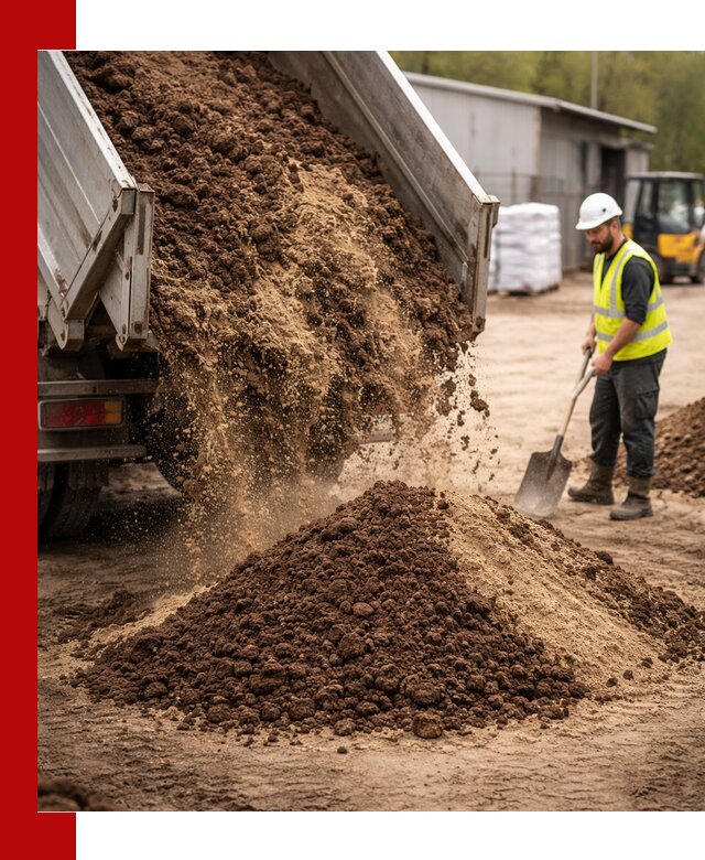 Доставка торфо-песчаной смеси в Геленджике для строительства и озеленения