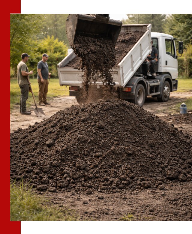 Доставка и продажа чернозема в Геленджике оптом и в розницу